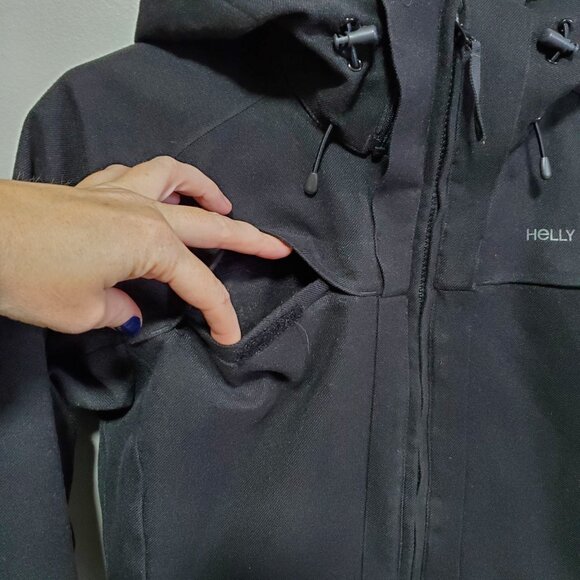 HELLY HANSEN Arctic Legacy Series Parka Winter Coat Jacket Black Women's Small - Picture 4 of 16